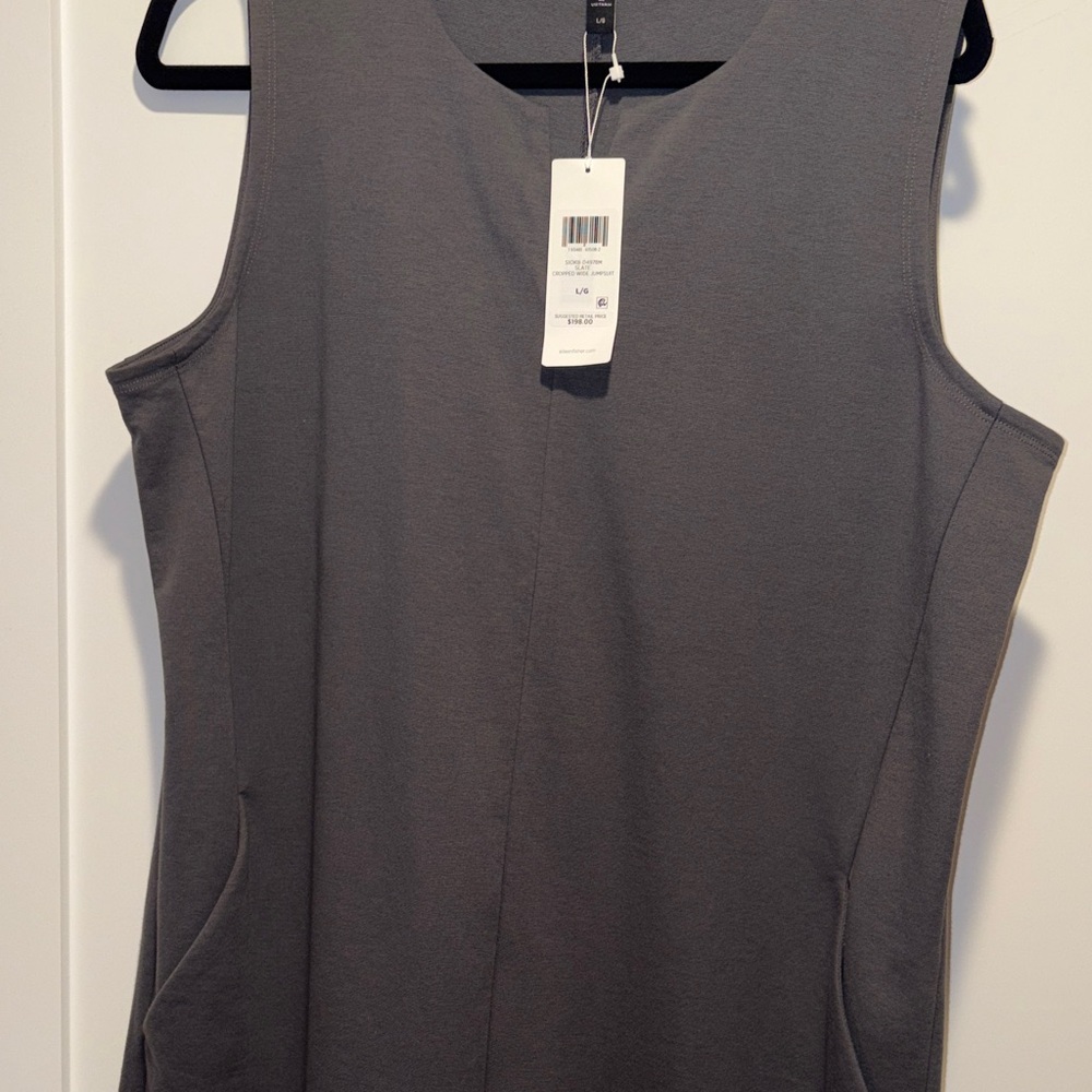 Eileen Fisher Charcoal jump suit